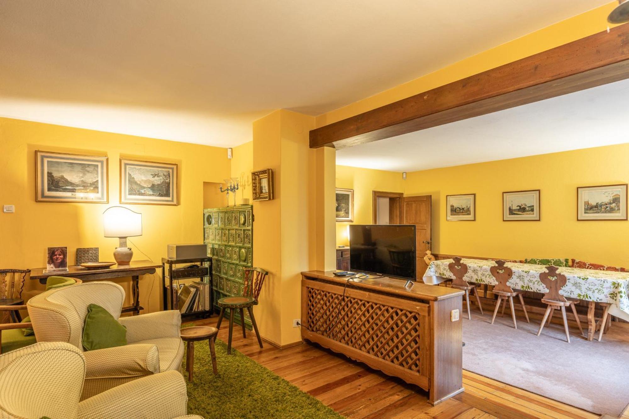 דירות קורטינה ד'אמפזו Casa Ca Dei Fiori A Due Passi Dal Centro Di Cortina מראה חיצוני תמונה