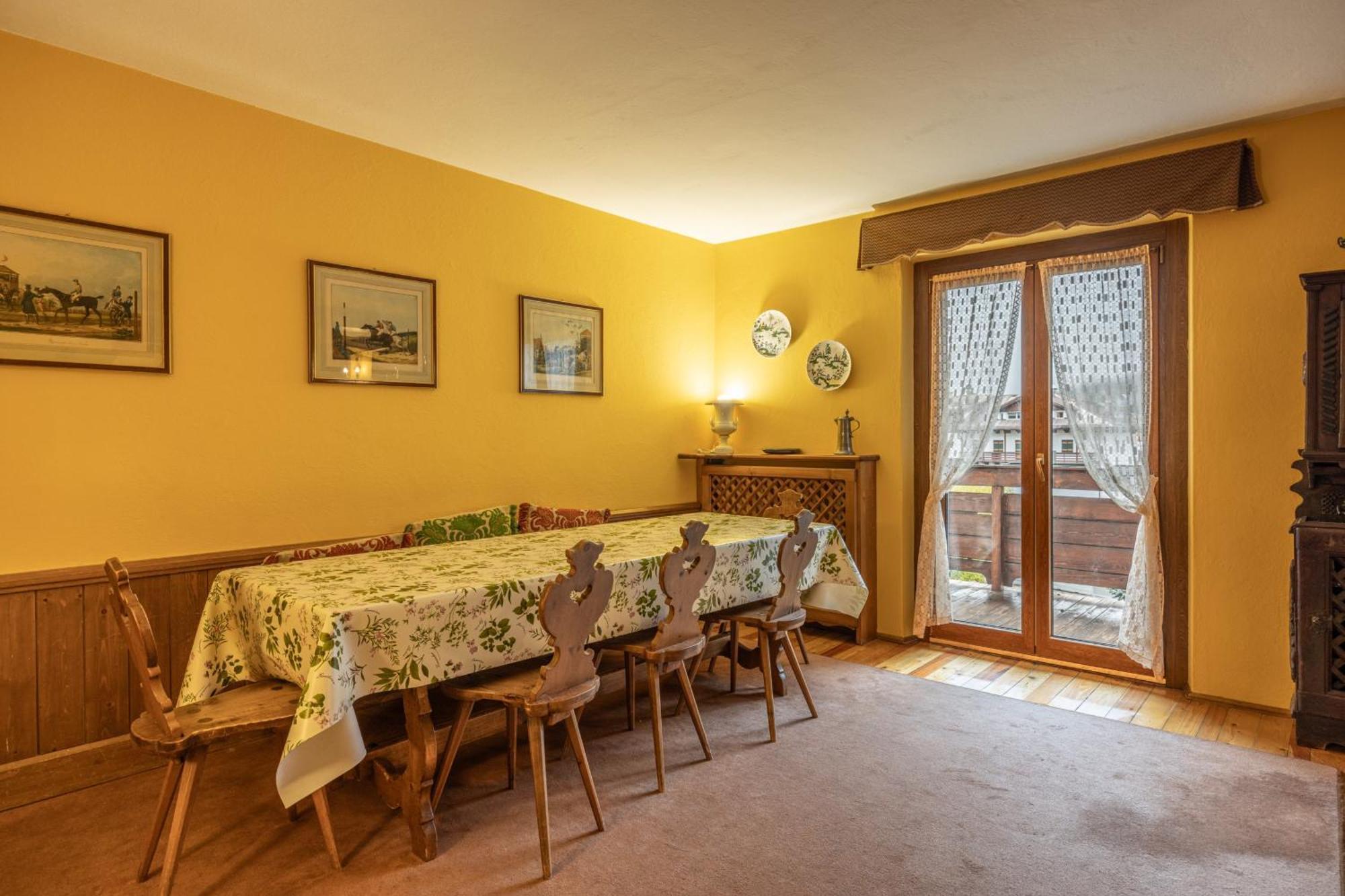 דירות קורטינה ד'אמפזו Casa Ca Dei Fiori A Due Passi Dal Centro Di Cortina מראה חיצוני תמונה